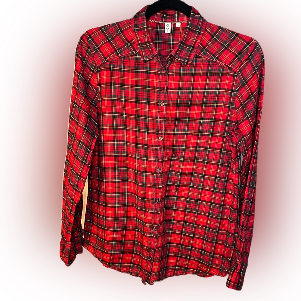 Seidensticker Plaid Blouse S